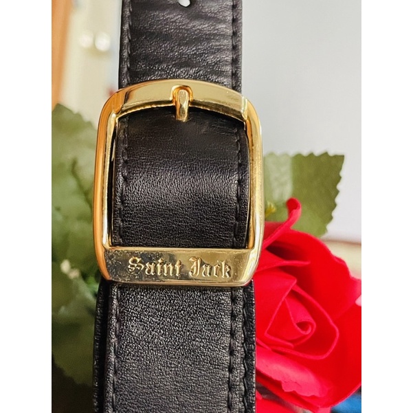 Túi đeo chéo da bò thật hiệu SAINT JACK của Anh  ,mới hơn 90%, dây đeo bản to đeo êm vai thích lắm nha .