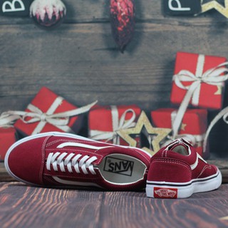 Giày Vss Old Skool Đỏ Đô Nam