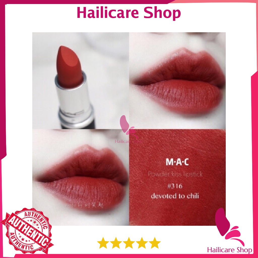 [Nhập Mỹ] Các loại Son MAC Powder Kiss - Matte - Retro Matte Lipstick Son M.A.C Fullsize/ minisize