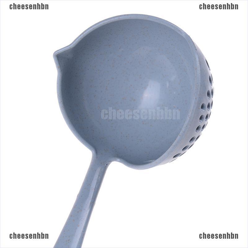 Muỗng Múc Canh 2 Trong 1 Có Tay Cầm Dài