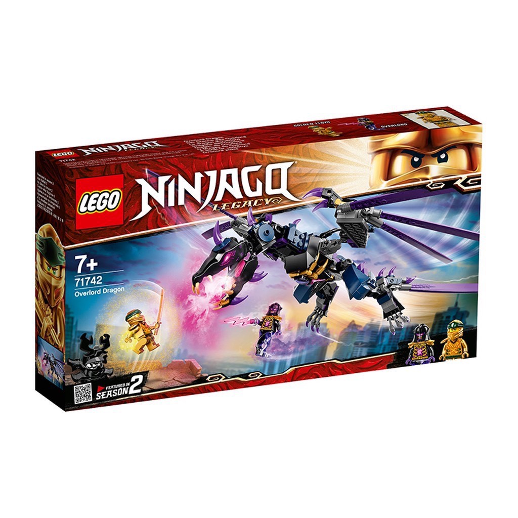 LEGO 71742 Ninjago - Rồng Đen Của Chúa Tể Overlord