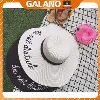 Mũ thời trang nữ đi biển vành rộng