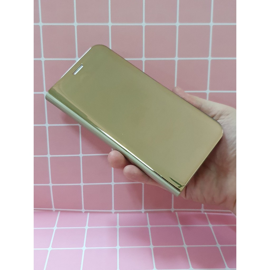 Bao DA tráng gương Clear View Samsung Note 8 - Pktunyeu