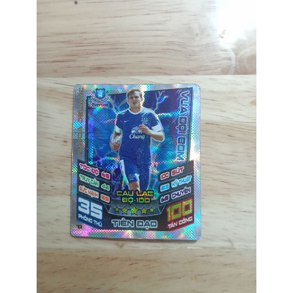 Thẻ Cầu Thủ Bóng Đá Poca Match Attax Mùa Giải 2012-2013