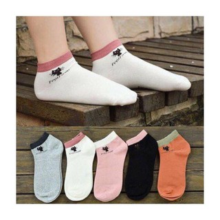 SET 5 ĐÔI TẤT NỮ MIU MIU CỔ NGẮN