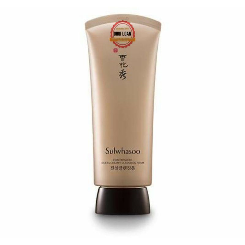 Sửa rửa mặt thông đỏ sulwhasoo time cleansing foam full 150ml