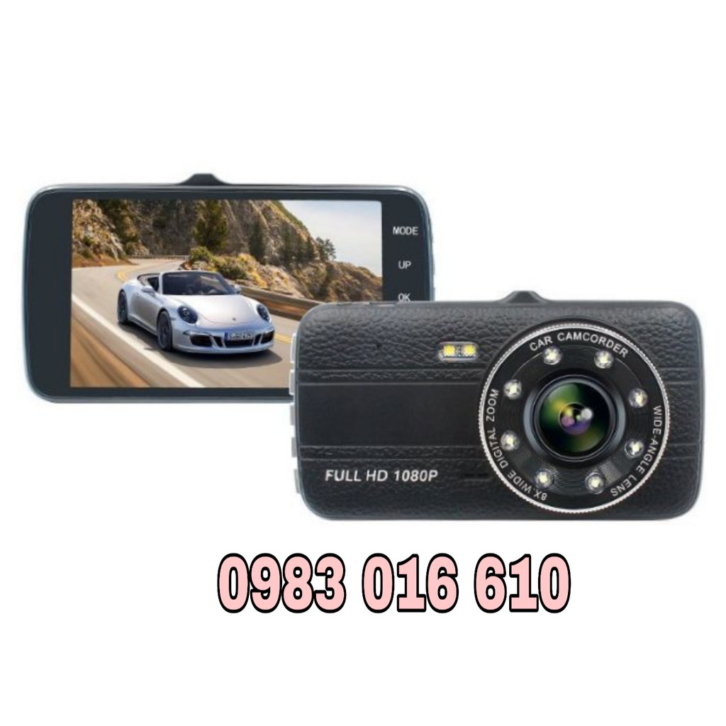 [Mã 12ELSALE hoàn 7% đơn 300K] Camera hành trình ô tô X004 màn hình 3.6 inch Fhd1080p siêu nét - Kèm cam lùi | BigBuy360 - bigbuy360.vn