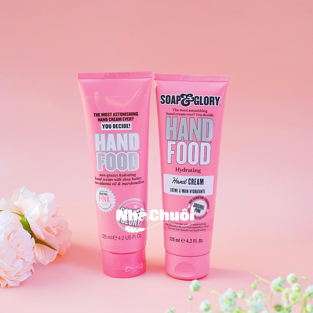 Kem dưỡng ẩm da tay Soap And Glory Hand Food 125 ML