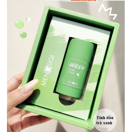 Mặt nạ TINH DẦU TRÀ XANH GREEN MASK STICK No.M906 tái tạo phục hồi da và giảm mụn [DẠNG SÁP SIÊU MỚI]