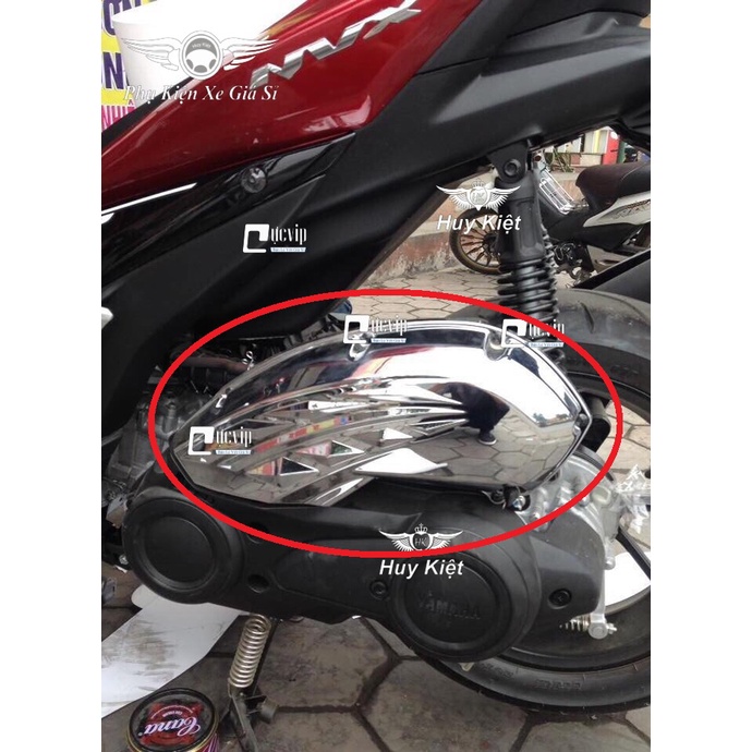[Giá Siêu Rẻ] Ốp Pô E Yamaha LEXI S 125, NVX 2017 - 2020 Xi Mạ Crom 4986