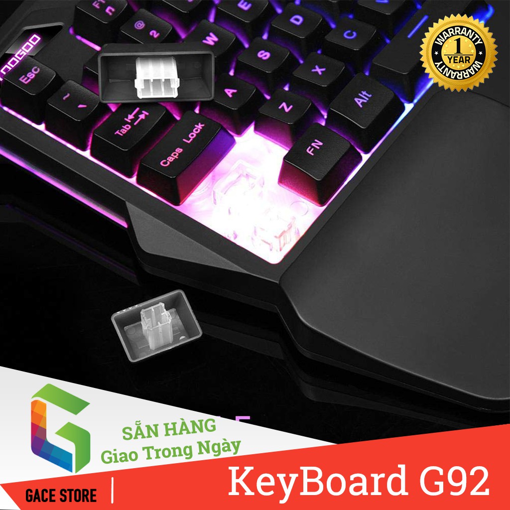 Zeepin G92 | Bàn phím giả cơ một tay Gaming Keypad