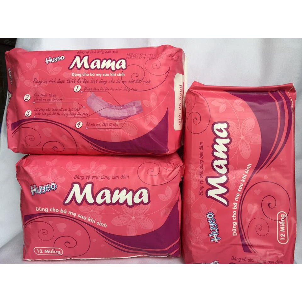 Băng Vệ Sinh Cho Bà Bầu Sau Sinh Dùng Đêm Mama