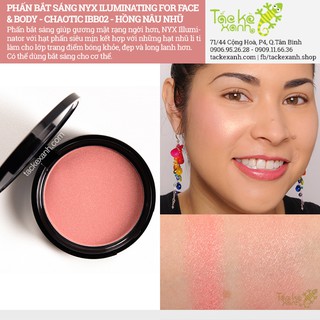 Phấn má bắt sáng NYX Illuminator - IBB02 Chaotic