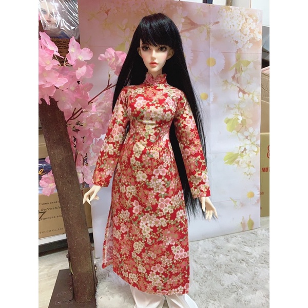 Áo Dài búp bê BJD - size 1/3