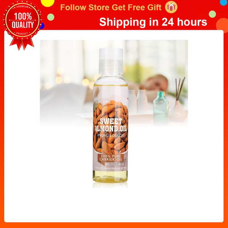 (Hàng Mới Về) Tinh Dầu Hạnh Nhân Tự Nhiên Massage Thư Giãn Cơ Thể 118ml