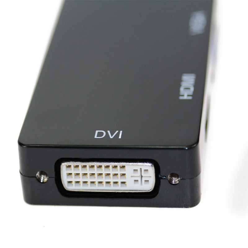 Mini Display Port Thunderbolt to HDMI VGA DVI Adapter For MacBook Pro Mac Air