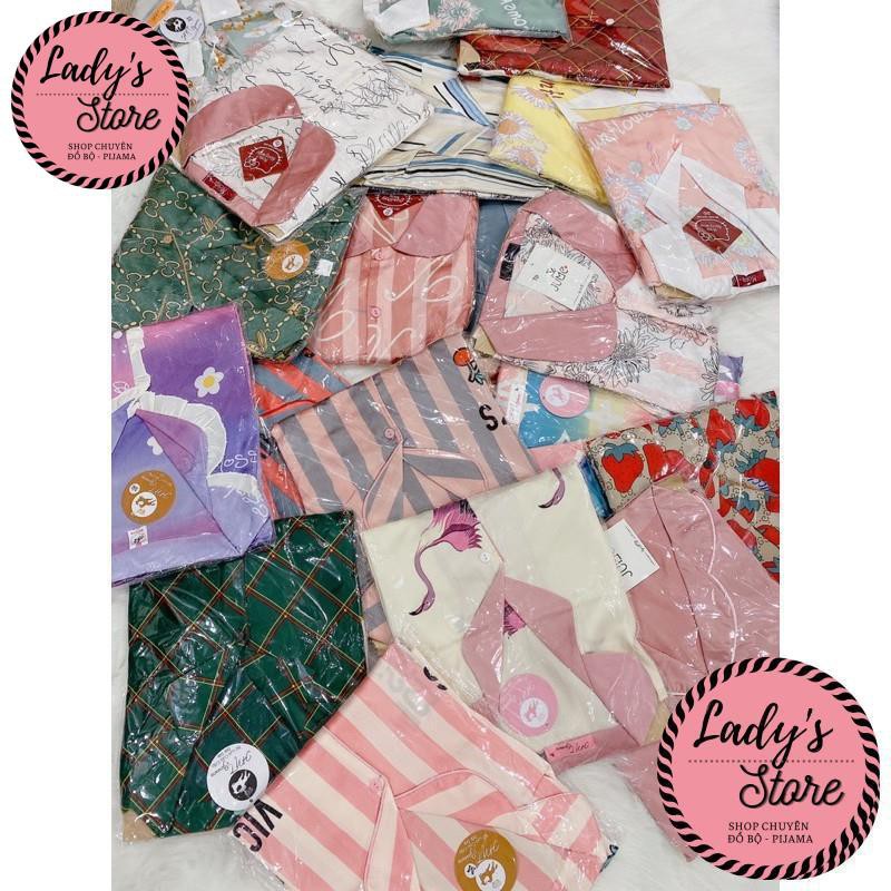 Bộ Đồ Lụa Pijama💖 Bộ Mặc Nhà Bộ Lụa Quần Suông☘️ [Mát Lịm] [Kèm Video] | BigBuy360 - bigbuy360.vn