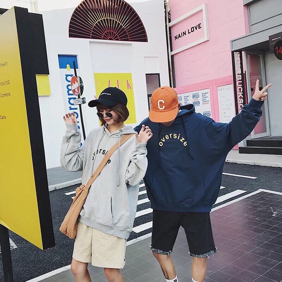 ÁO HOODIE NỈ NGOẠI Oversize - HD170