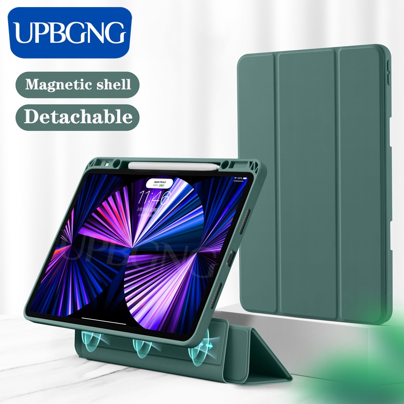 Bao Da Máy Tính Bảng Từ Tính Có Thể Tháo Rời Cho iPad Air 5th generation 2022 10.9 inch iPad Air 4th iPad Pro 11 12.9 Mini 6