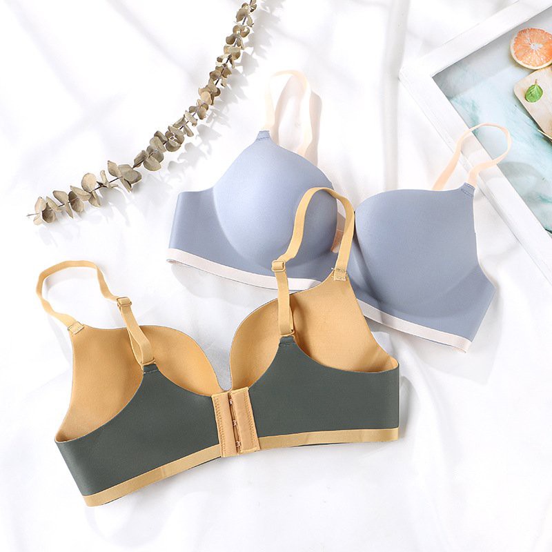 Áo lót su không gọng nâng ngực đệm dày mềm mịn Push up AS172