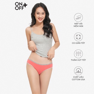 Quần lót nữ ONOFF chất liệu Cotton USA mềm mịn, thấm hút vượt trội - H16BU17013