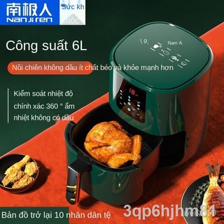 ↂ●❈Nam Cực Nồi Chiên Không Khí Gia Đình Thông Minh Công Suất Lớn Đa Năng Khoai Tây Chiên Không Dầu Ít Chất Béo Và Nồi Ch