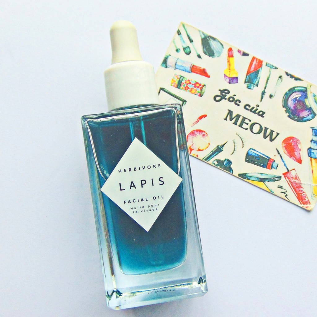 Dầu dưỡng Herbivore Lapis Blue Tansy Face Oil - For Oily & Acne-Prone Skin cho da dầu mụn, nhạy cảm