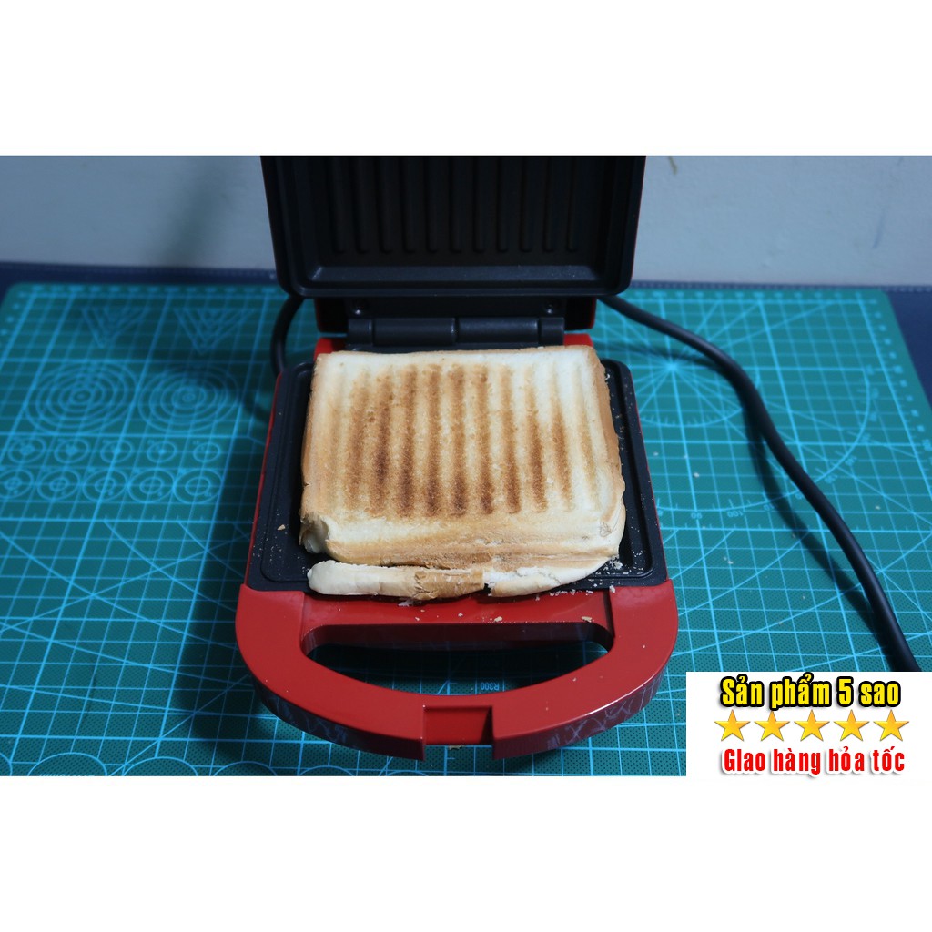 Máy kẹp sandwich, nướng bánh mỳ đa năng tiện dụng - Bảo hành 12 tháng