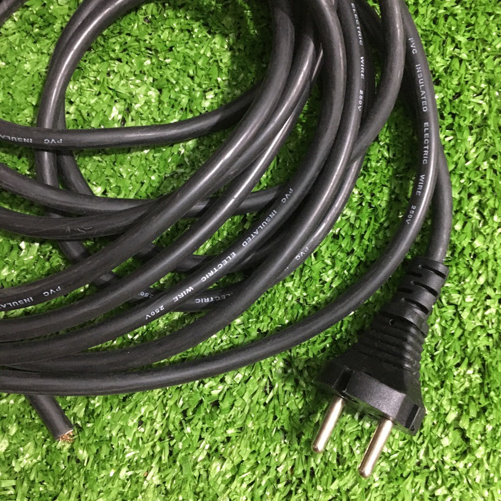 Dây nguồn máy khoan loại tốt dài 2m 3m lõi đồng, dây nguồn máy mài, hàn, cắt