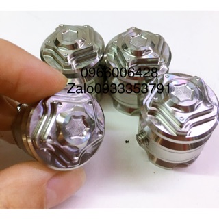 Ốc chụp giò đạp inox304 đầu salaya xài nhiều dòng xe