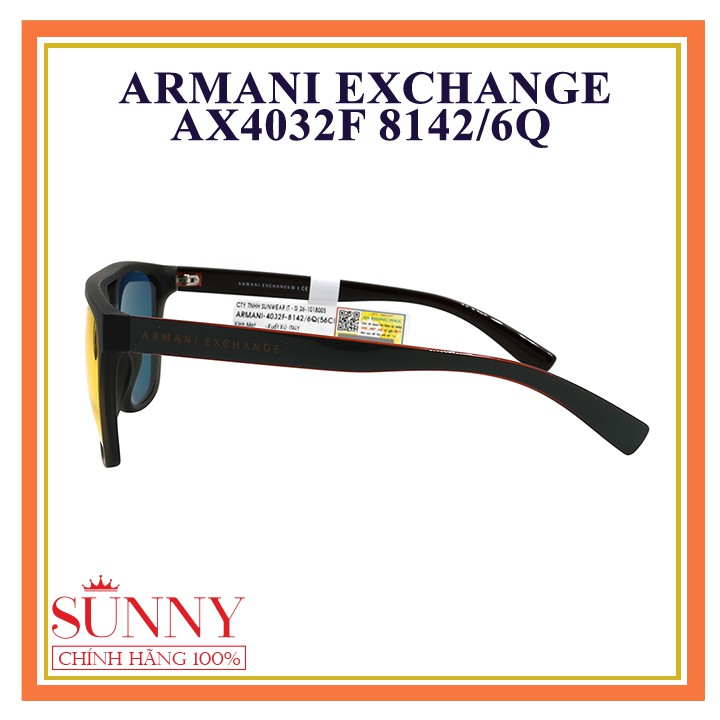 AX4032F 8142/6Q - mắt kính Armani Exchange chính hãng, bảo hành toàn quốc