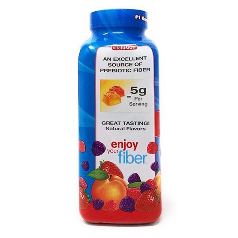 Kẹo dẻo bổ sung chất xơ Vitafusion fiber well chai 220 viên | BigBuy360 - bigbuy360.vn