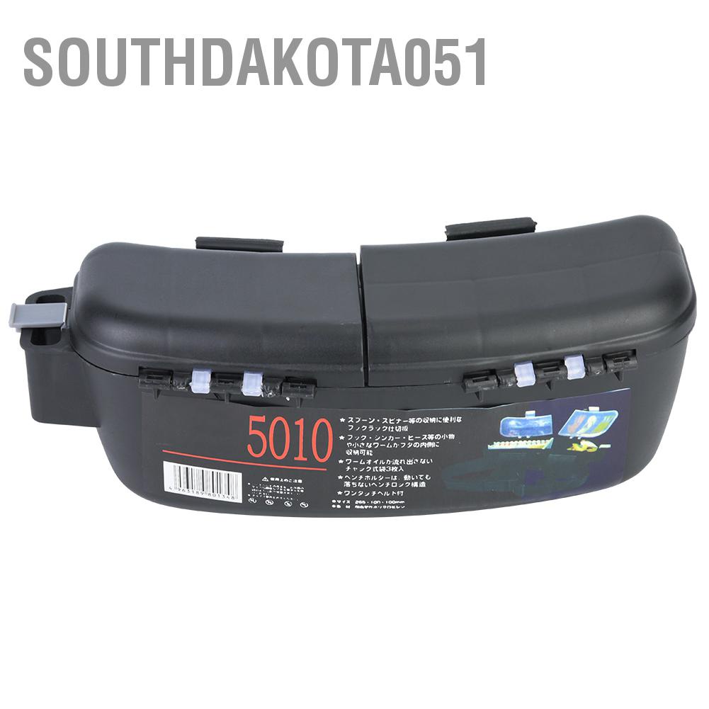 Hộp đựng mồi câu cá đeo thắt lưng đa năng tiện dụng