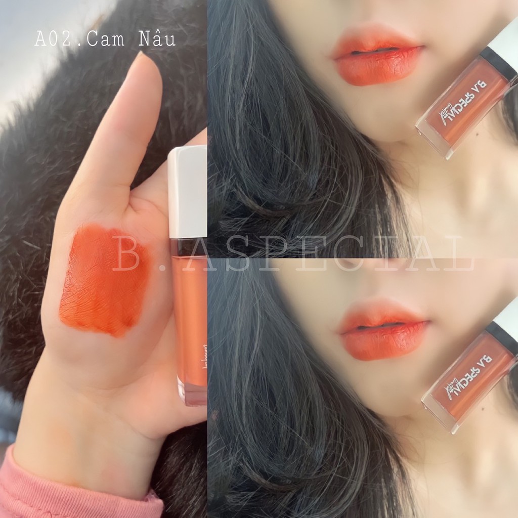 Loa Loa!   Son B.A Special Limited – Son Hữu Cơ Không Chì Siêu Lì – Màu Son Sáng Da Tươi Tắn Dễ Đánh