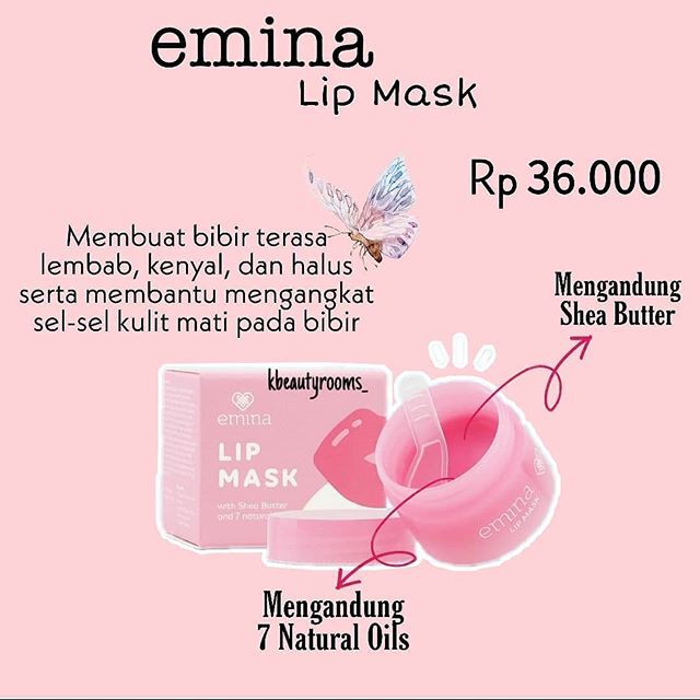 (hàng Mới Về) Mặt Nạ Môi Emina Chăm Sóc Môi Hiệu Quả | BigBuy360 - bigbuy360.vn