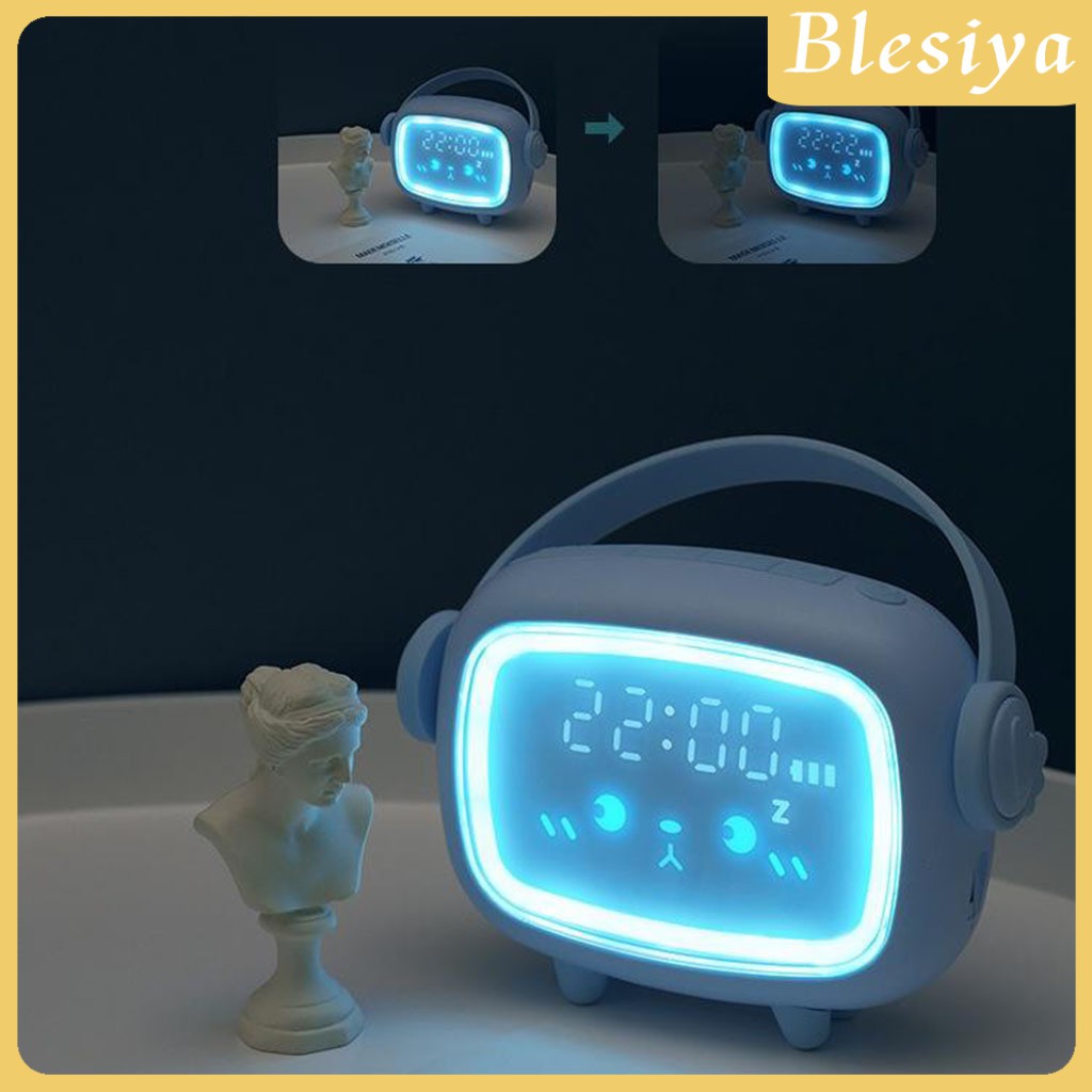 Đồng Hồ Báo Thức Có Đèn Ngủ Tiện Dụng Cho Bé