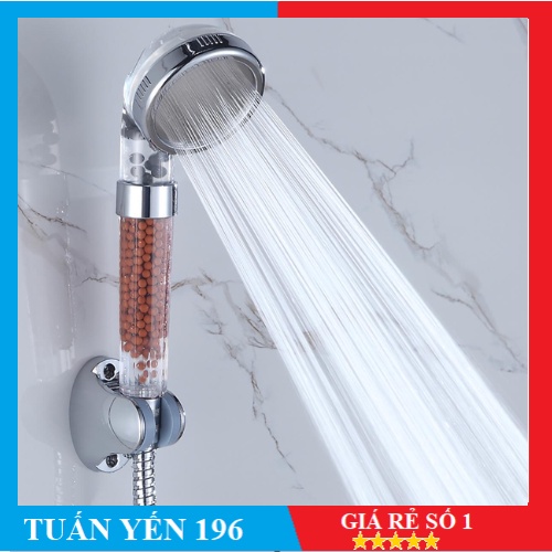 FREE SHIP Bộ vòi xịt vệ sinh Tăng Áp INOX Cao Cấp (hàng chính hãng )