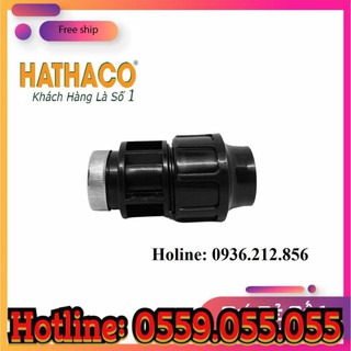Măng sông ren trong HDPE (D20 - 40) nối ống nước