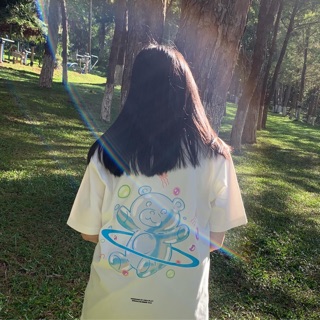 COMBO Line Tee (Đen) + Bubble Tee (Trắng/Đen/Xanh)
