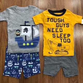 Bộ thun đùi bé trai Carter