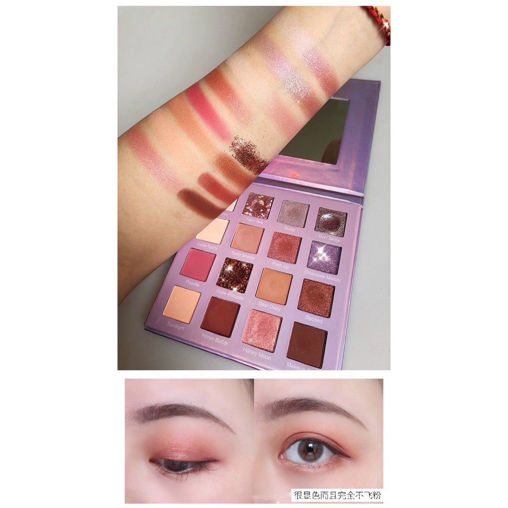 Bảng mắt 16 ô Suger nhũ lấp lánh ngọt ngào F202 | BigBuy360 - bigbuy360.vn