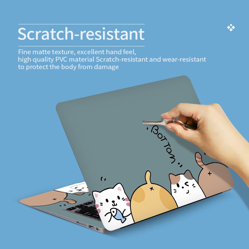 Sticker Dán laptop Sesame Street for MacBook Dell HP Lenovo Acer ASUS 13.3 / 14 / 15.6 / 17 inch