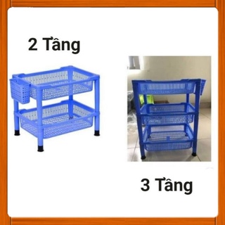 Kệ bát nhựa Việt nhật 2 tầng/3 tầng