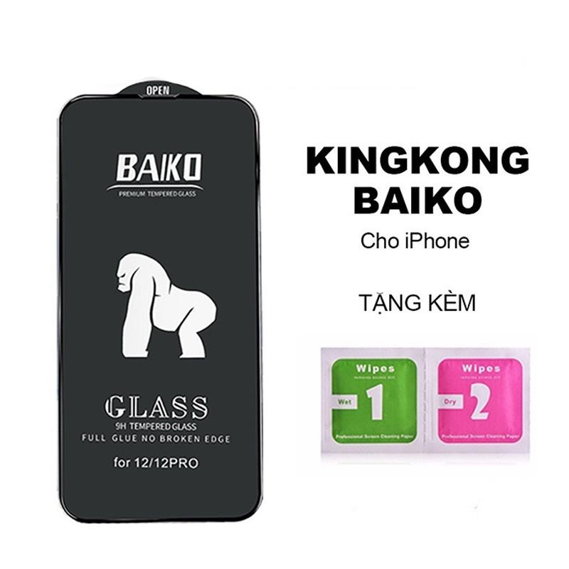 Kính cường lực Baiko 6/6s/plus/7/7plus/8/8plus/X/Xsmax/11/11promax/12/13/pro/promax