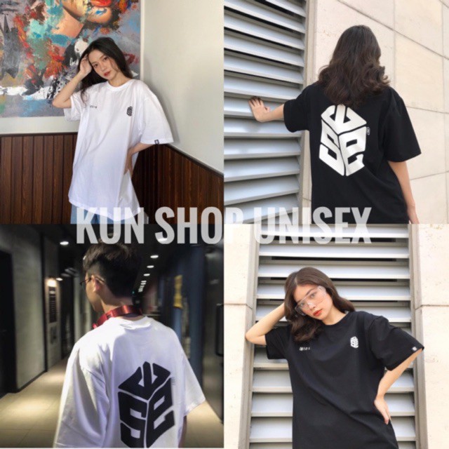 [Mã SKAMCLU7 giảm 10% Tối Đa 50K đơn 0Đ] Áo thun SWE Big logo 2 màu Nam nữ Full tag hãng Chất cotton siêu đep