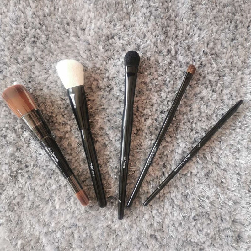 Sang Trọng (Hàng Mới Về) Set Cọ Trang Điểm Bằng Lông Dê Tự Nhiên Chất Lượng Cao | BigBuy360 - bigbuy360.vn