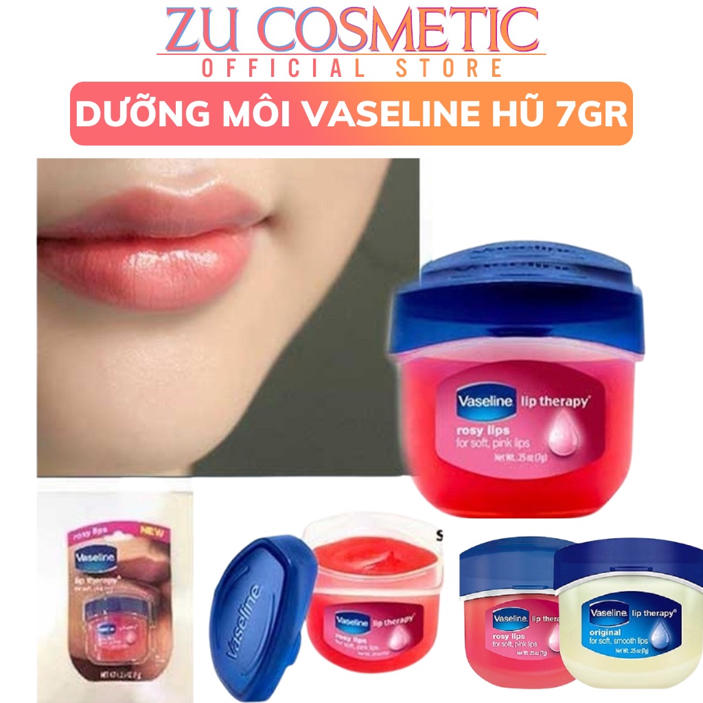 Dưỡng Môi Vaseline Lip Therapy 7g (Dạng Hũ)