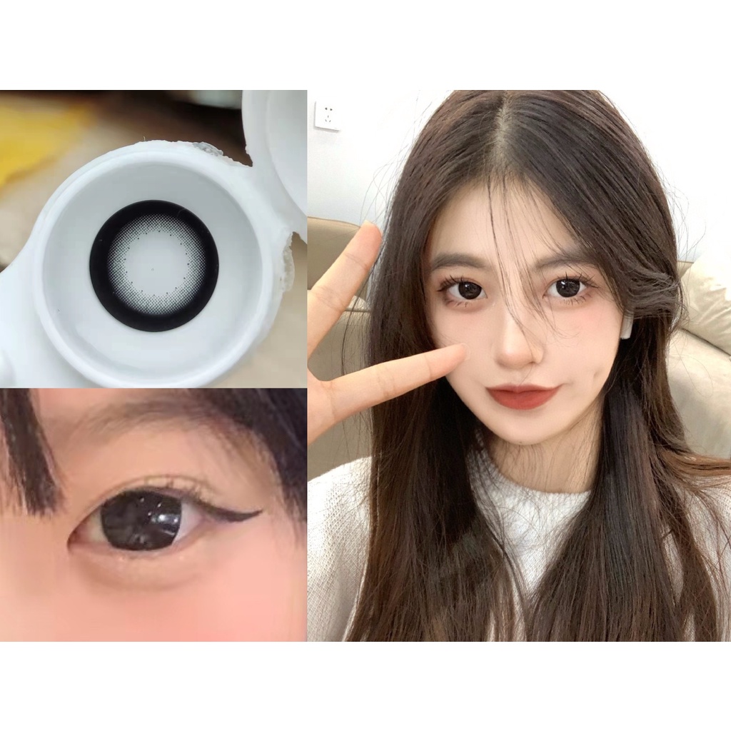 (21.Oct.1 )Set kính áp tròng 14.50mm (đen) dòngSTHEI Xiyou