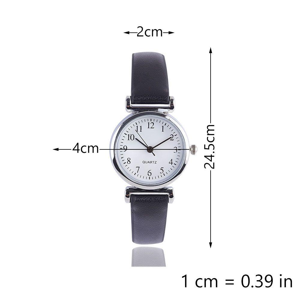 EUTUS Đồng Hồ Quartz Cho Nữ Dây Đeo Da MớI