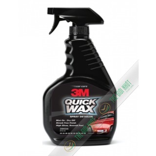 Xịt Đánh Bóng Nhanh 3M Quick Wax 473ml (Đen)